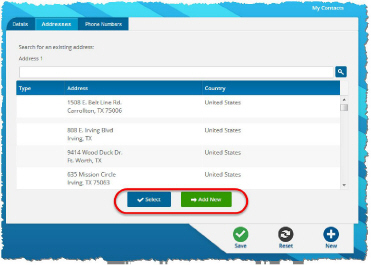 My_Contacts_Add_Addresses_tab_search_mode_click_Select_or_Add_New.jpg